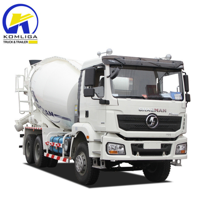 Progettazione di pneumatici radiali Shacman F3000 camion miscelatore di calcestruzzo per grandi progetti di costruzione