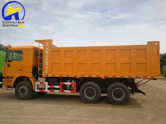 Disegno pneumatico radiale Shacman 6X4 10 Wheeler 371HP Mining Tipper Dumper Truck con pneumatici