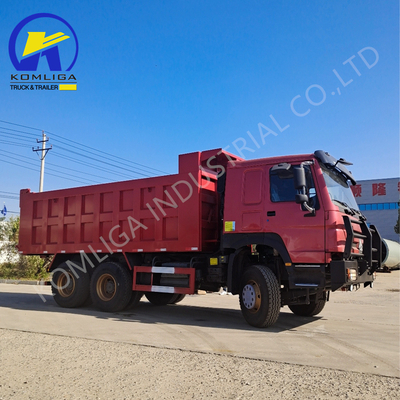 6X4 20-30 tonnellate pesante 3 assi 10 ruote Sinotruk HOWO Dump Truck con cabina Hw76