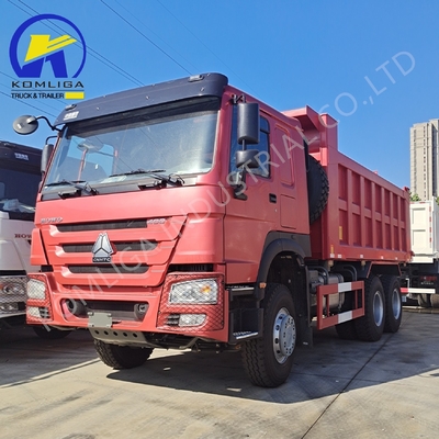 6X4 20-30 tonnellate pesante 3 assi 10 ruote Sinotruk HOWO Used Dump Truck con 371 HP