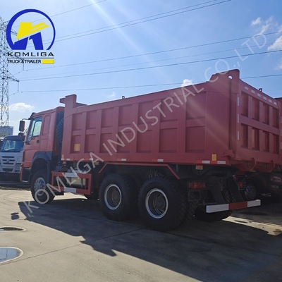 6X4 20-30 tonnellate pesante 3 assi 10 ruote Sinotruk HOWO Used Dump Truck con 371 HP