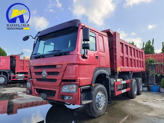 6X4 20-30 tonnellate pesante 3 assi 10 ruote Sinotruk HOWO Used Dump Truck con 371 HP