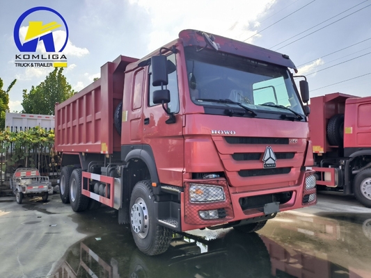 6X4 20-30 tonnellate pesante 3 assi 10 ruote Sinotruk HOWO Used Dump Truck con 371 HP