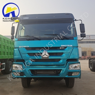 Camion spazzatura usato stile di sollevamento anteriore 20-30 tonnellate 6x4 3 assi 10 ruote Sinotruk HOWO