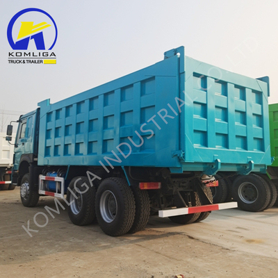 Camion spazzatura usato stile di sollevamento anteriore 20-30 tonnellate 6x4 3 assi 10 ruote Sinotruk HOWO