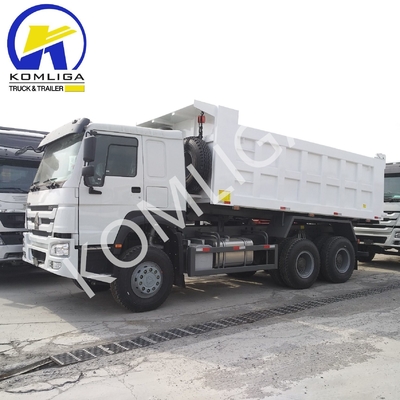 6X4 20-30 tonnellate pesante 3 assi 10 ruote Sinotruk HOWO Dump Truck con basso chilometraggio