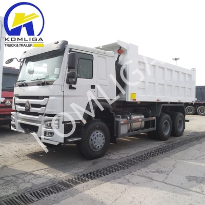 6X4 20-30 tonnellate pesante 3 assi 10 ruote Sinotruk HOWO Dump Truck con basso chilometraggio
