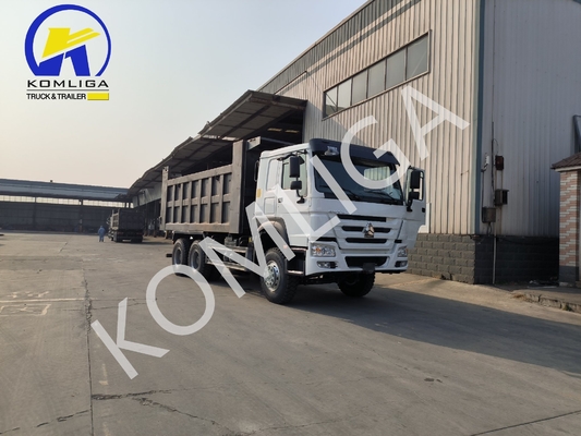6X4 20-30 tonnellate pesante 3 assi 10 ruote Sinotruk HOWO Dump Truck con basso chilometraggio