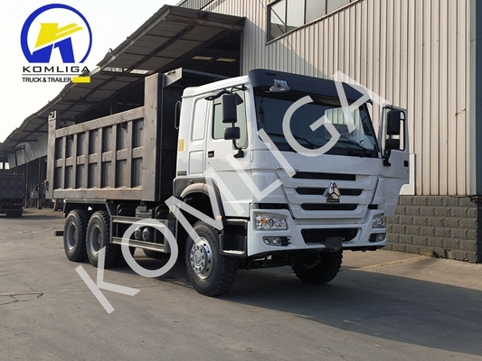 6X4 20-30 tonnellate pesante 3 assi 10 ruote Sinotruk HOWO Dump Truck con basso chilometraggio
