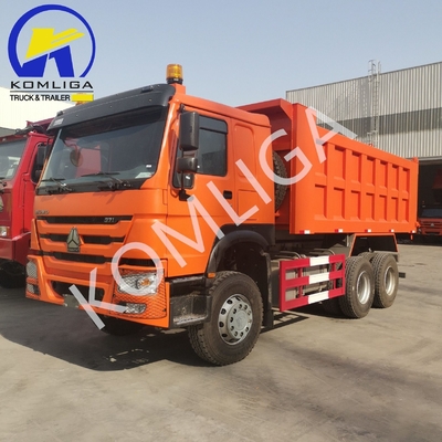 Usato Sinotruk HOWO Dump Truck 10 Ruote 3 Asse 6X4 Basso chilometraggio Peso pesante 8500*2500*3400mm