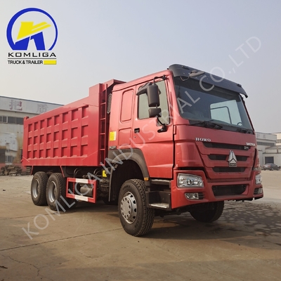 Usato Sinotruk HOWO Dump Truck 10 Ruote 3 Asse 6X4 Basso chilometraggio Peso pesante 8500*2500*3400mm