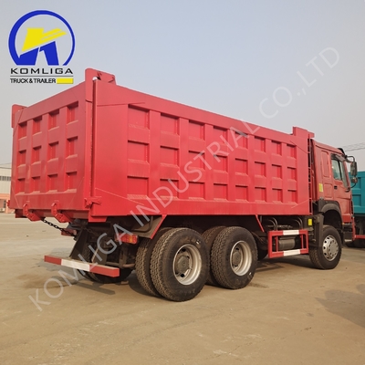 Usato Sinotruk HOWO Dump Truck 10 Ruote 3 Asse 6X4 Basso chilometraggio Peso pesante 8500*2500*3400mm