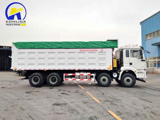 Potenza 351-450 CV Shacman M3000 H3000 8X4 12 ruote Tripper Truck Usato Dump Truck
