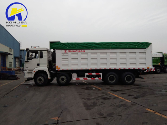 Shacman H3000 M3000 F3000 Dump Truck utilizzato per l'estrazione mineraria 8X4 12 ruote 340HP 430HP Triper Truck