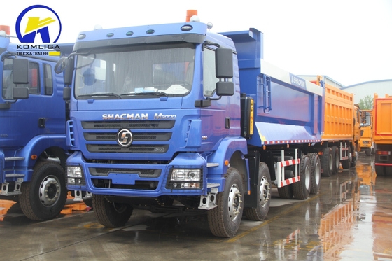 Shacman M3000 8X4 Used Dump Truck in Zimbabwe Buone condizioni e trasmissione manuale