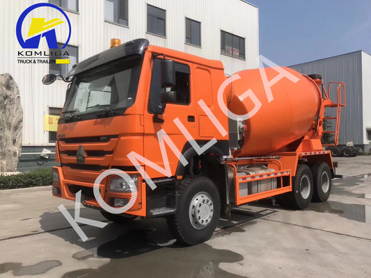 Sinotruk Construction Mobile 6X4 Used Cement Mixer Truck con sistema di sterzo Zf8118