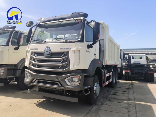 Sinotruk di seconda mano HOWO camion a gomma 6X4 10 ruote 371HP 380HP 400HP Usato camion spazzatura