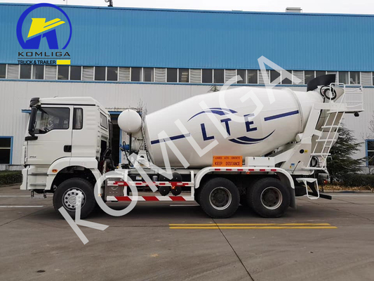 Sinotruk 6X4 Used Mining Concrete Mixer Truck con 16 tonnellate di capacità di carico asse posteriore