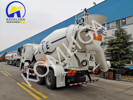 Sinotruk 6X4 Used Mining Concrete Mixer Truck con 16 tonnellate di capacità di carico asse posteriore