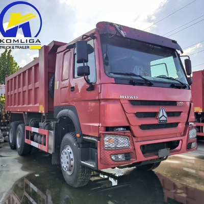Certificato GCC Sinotruk usato HOWO 6X4 10 ruote 371HP 380HP 400HP 30 tonnellate Dump Truck