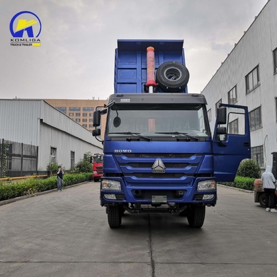 Usato HOWO Dump Truck 8X4 12 ruote 371HP 380HP 400HP stile di sollevamento anteriore Buone condizioni