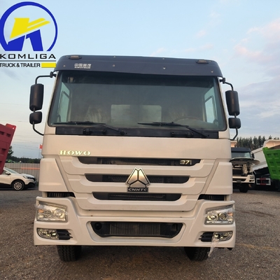 Usato HOWO Dump Truck 8X4 12 ruote 371HP 380HP 400HP stile di sollevamento anteriore Buone condizioni