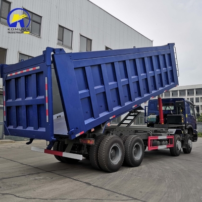 Usato HOWO Dump Truck 8X4 12 ruote 371HP 380HP 400HP stile di sollevamento anteriore Buone condizioni