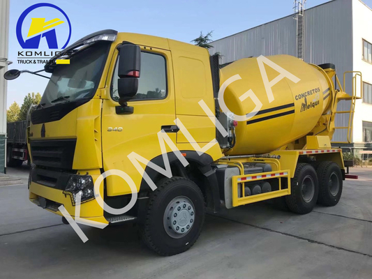 6×4 ruota motrice Sinotruk HOWO Zz3257n3847A Camione mobile miscelatore di cemento per il vostro progetto