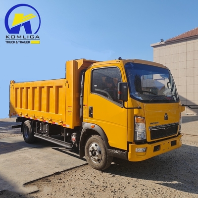 130 CV 160 CV di seconda mano in buone condizioni Mini Dump Truck Sinotruk HOWO Mini 4X2 6 ruote