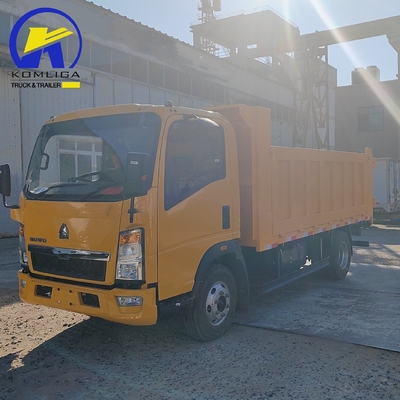 130 CV 160 CV di seconda mano in buone condizioni Mini Dump Truck Sinotruk HOWO Mini 4X2 6 ruote