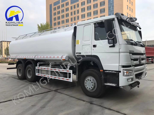 Manuale 6X4 20cbm 25cbm 20000/25000 litri Sinotruck HOWO Shacman Diesel Fuel Tank Truck