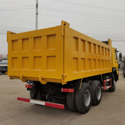 375 CV Usato HOWO Sinotruk Dump Truck Buone condizioni 6X4 Sedie ≤5 Euro 2