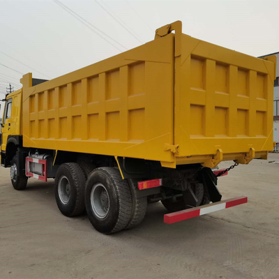 375 CV Usato HOWO Sinotruk Dump Truck Buone condizioni 6X4 Sedie ≤5 Euro 2