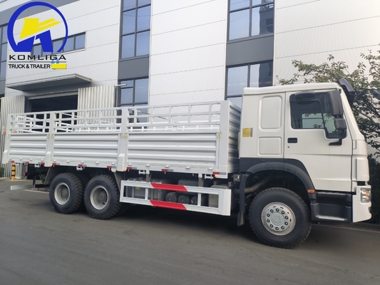 Sinotruk 6X4 400 CV Veicolo da trasporto Box Cargo Dump Truck con asse anteriore da 2,4 tonnellate