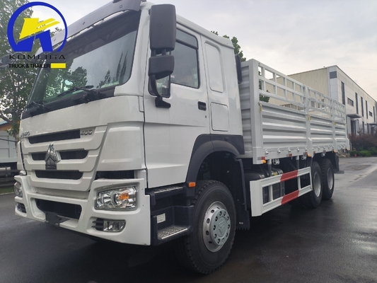 Sinotruk 6X4 400 CV Veicolo da trasporto Box Cargo Dump Truck con asse anteriore da 2,4 tonnellate