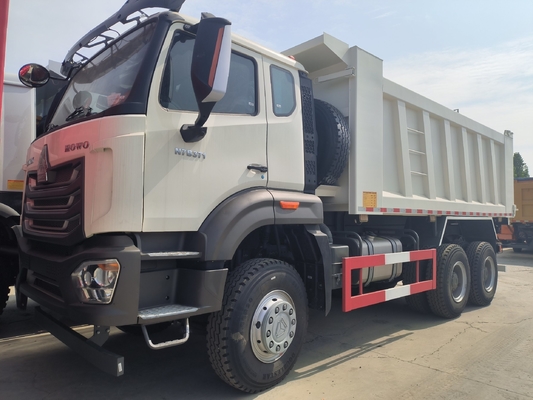 Stile di sollevamento anteriore HOWO 10 pneumatici 20cbm 6X4 Dumptruck con cambio manuale