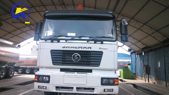 Shacman F2000 4X2 270HP 10cbm Fuel Tanker Truck con ribaltatore ventrale sollevamento idraulico