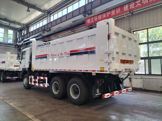 Shacman 6X4 10 ruote 30t tipper per l'Africa con cabina Hw76 e supporto di ricambi