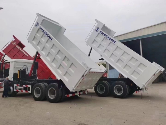 Shacman 6X4 10 ruote 30t tipper per l'Africa con cabina Hw76 e supporto di ricambi