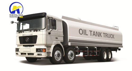 5600X2300X1500 20cbm Un dormitorio con aria condizionata Shacman 8X4 12 ruote camion cisterna di olio