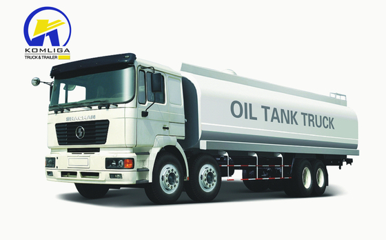 5600X2300X1500 20cbm Un dormitorio con aria condizionata Shacman 8X4 12 ruote camion cisterna di olio
