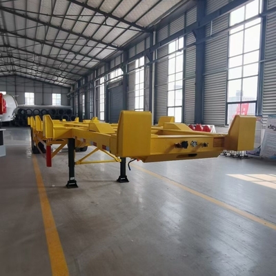 3 assi 20FT 40FT Container Transport Chassis Skeleton Semi-trailer per 1X20FT Container