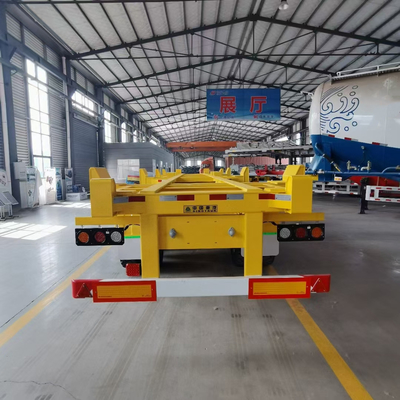 3 assi 20FT 40FT Container Transport Chassis Skeleton Semi-trailer per 1X20FT Container