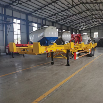 3 assi 20FT 40FT Container Transport Chassis Skeleton Semi-trailer per 1X20FT Container