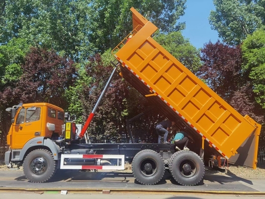 6X4 10 ruote Beiben Dump Truck con capacità di carico 31-40t e opzioni personalizzabili