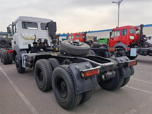Beiben 430 CV 6X4 Camion-trattore Quinta ruota 90 Direzione singola per il trasporto di merci pesanti