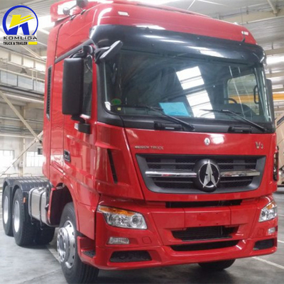 Camion-trattore Beiben 10 ruote con capo rimorchio con cabina lunga Ng80b e singolo letto