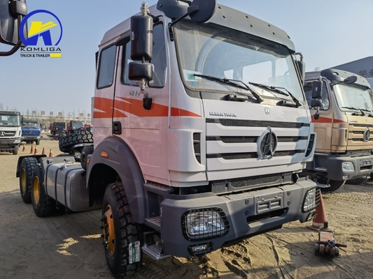 Camion-trattore Beiben 10 ruote con capo rimorchio con cabina lunga Ng80b e singolo letto