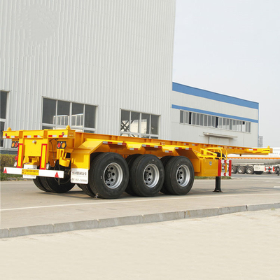 7 passo 3 asse 20FT 40FT Flat Shipping Container Trailer Dolly con Valvola Wabco