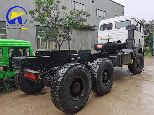 Cisterna da carburante in lega di alluminio da 400 litri Beiben 6X4 420 CV Camion di carico